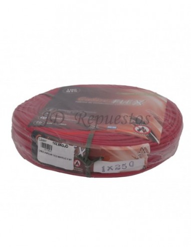 Cable Unipolar 1x2,5 Mm Rojo X Mt.