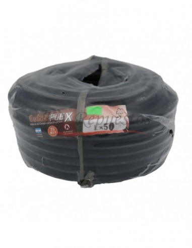 Cable Arranque 1x50 Mm Negro X 25 Mts.