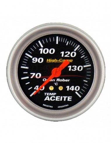 Reloj Temperatura Aceite 140c Cap 2,0mts High-comp Negro (1022n20 )