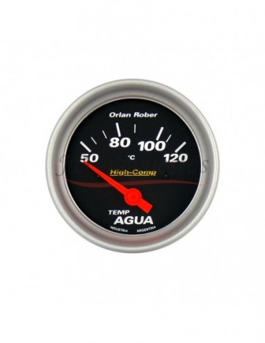 Reloj Temperatura Agua Elect 12v 120c High-comp Negro (1025n12v)