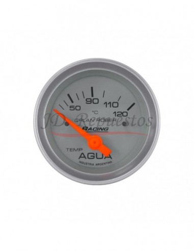 Reloj Temperatura Agua Elect 12v 120c Racing Plata (325p12v)