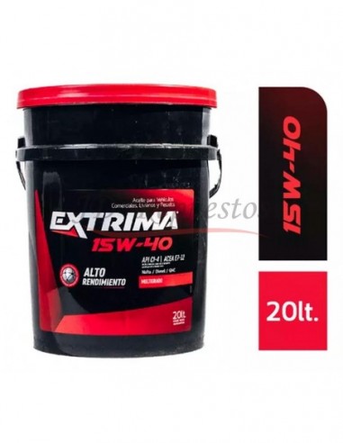 Aceite Extrima Diesel 15w40 Ci-4 X20 Lts