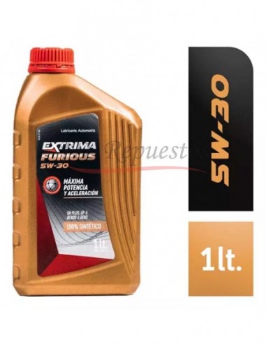 Aceite Extrima Sintetico Furious 5w30 X1 Lt.