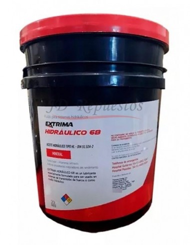 Aceite Extrima Hidráulico 68 X20 Lts.