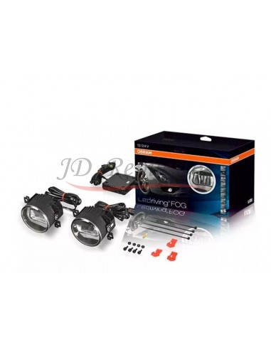 Faro Auxiliar +luz Diurna Led Fog/drl 12-24v