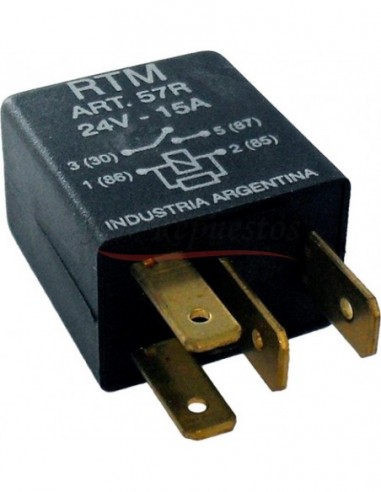 Micro Relay 24v / 4 Term