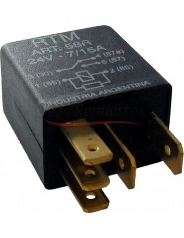 Micro Relay 24v / 5 Term