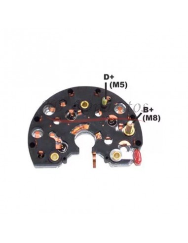 Plaqueta Rectificadora Tipo Bosch 6d 50a