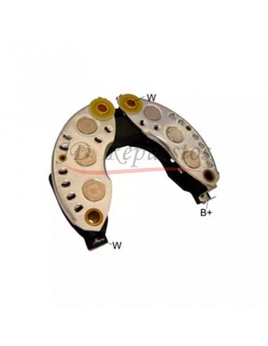 Plaqueta Rectificadora Tipo Valeo 6d 50a