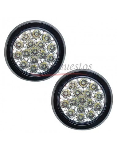 Juego De Faros Led Traseros - 24v - Blanco