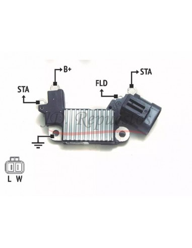 Regulador De Voltaje Gm Corsa,vectra-isuzu (hitachi)