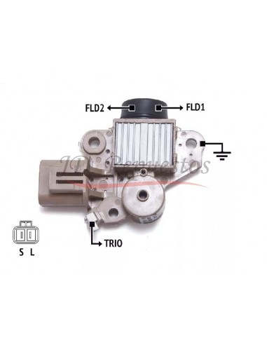 Regulador De Voltaje Kia Sephia,sprectra 1.8 (mando)