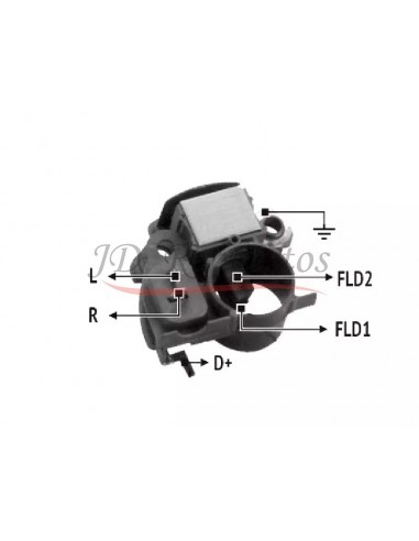 Regulador De Voltaje Dodge-honda-mazda -aro � 26mm.12v.(mitsubishi)