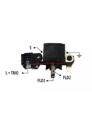 Regulador De Voltaje Peugeot 405 12v (mitsubishi) (05017 Tch)
