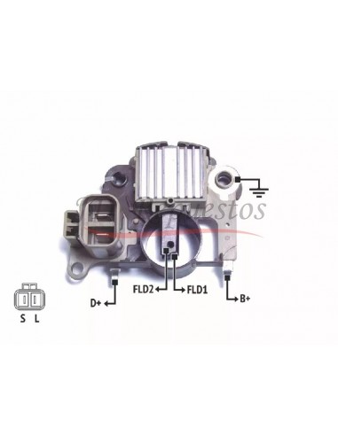 Regulador De Voltaje Mazda Mpv -mitsubishi P.up,3000 Gt (aro 26mm.)