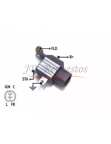 Regulador De Voltaje Honda Accord,crv (12 Volt)