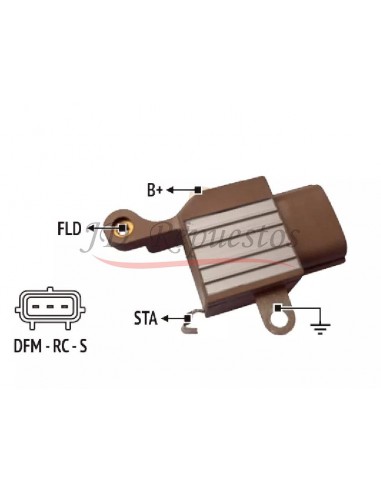 Regulador De Voltaje Ford Focus 2.0 2012 (sigma) - Ecosport 2.0 16v 2009