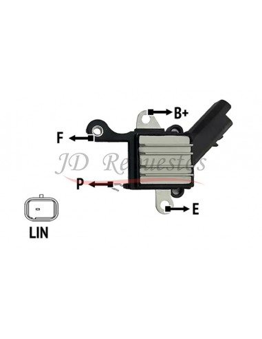 Regulador De Voltaje Alternador Tipo Nippondenso Rnn 215178