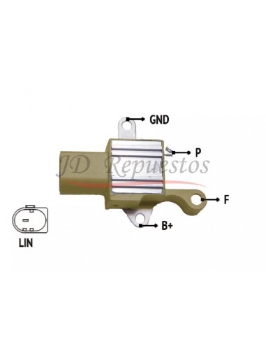 Regulador De Voltaje Fiat Argo / Cronos 1.3 2016 / Gm Corsa