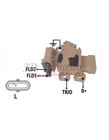 Regulador De Voltaje Hyundai / Kia (05101453)