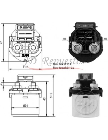 Solenoide Cbx,nx,nxr,xlr,xr (35850kbb900)