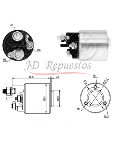 Solenoide M.benz Sprinter,vito,clase C,e