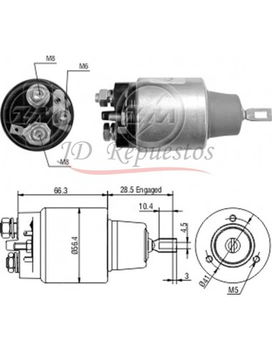 Solenoide Gm Corsa 1.6efi -suzuki Fun 1.0 (bosch) 12v