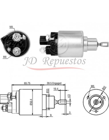 Solenoide Toyota Corolla 1.8 16v. D/2005