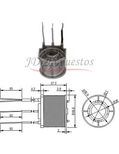 Solenoide Bobina Solenoide (nippondenso) 12v