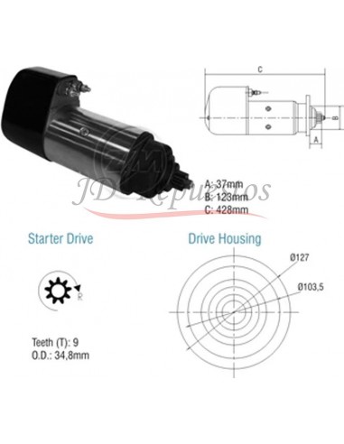 Motor De Arranque M.benz 1933/1934/1517 Fkb (r)24v 5,5kw (0001410015)