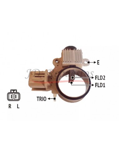 Regulador De Voltaje Alternador Hyundai 37370-45100 Tipo Mando