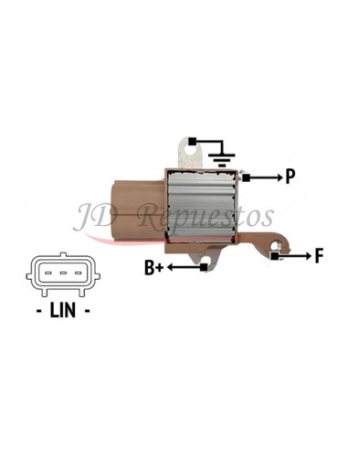 Regulador De Voltaje Alternador Ford Kuga Tipo Nippondenso