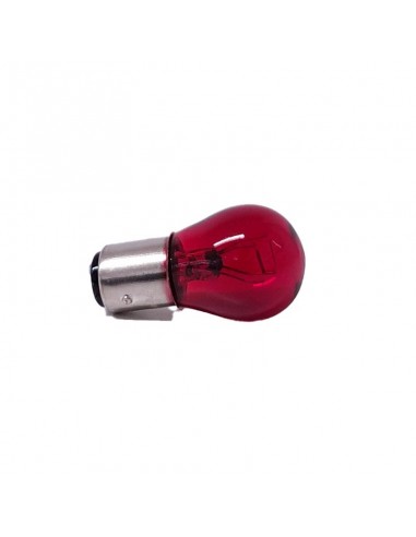 Lampara P21/5w 12v 1034 Bay15d Roja  (codigo Anterior: 12499kored)