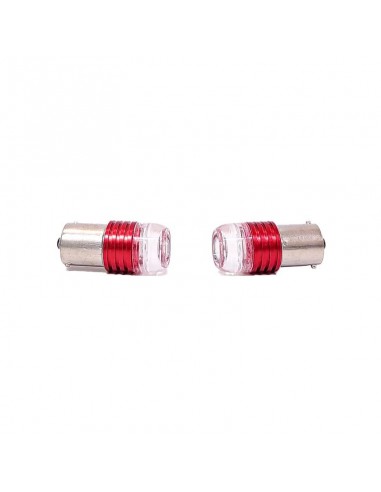 Led Señalizacion Ceramik 1141 - 1156 - P21w Led Ceramik 5630   -rojo 24v -  X 2 Unidades