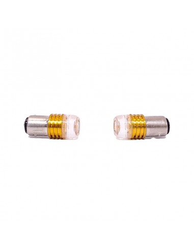 Leds Señalizacion Ceramil 1034 - 1157 - P21/5w Led Ceramik 5630   -ambar 24v  X 2 Unidades