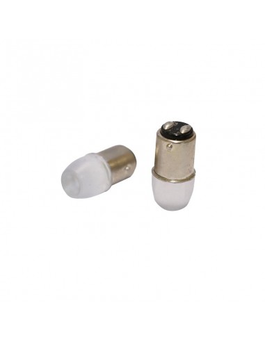 Led Señalizacion Ceramik Blister X2 - 1034 / 1157 / P21/5w Led Ceramik 5630 - Blanco 24v X 2 Unidades