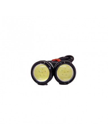 Led De Senalizacion Ojo De Aguila Blanco 12v X 2 Unidades