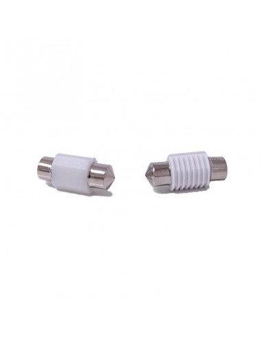 Led Señalizacion Ceramik Tubular - Festoon Led Ceramik 5630 31mm Canbus Blanco 12v  X 2 Unidades