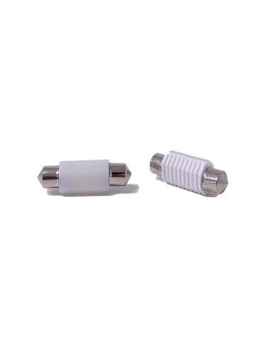 Led Señalizacion Ceramik Tubular - Festoon Led Ceramik 5630 36mm Canbus Blanco 12v  X 2 Unidades